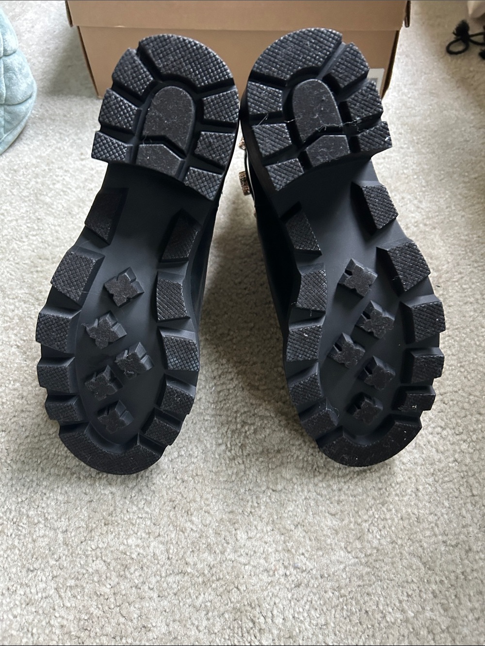 Steve Madden Amulet Black Boots - Picture 8 of 9